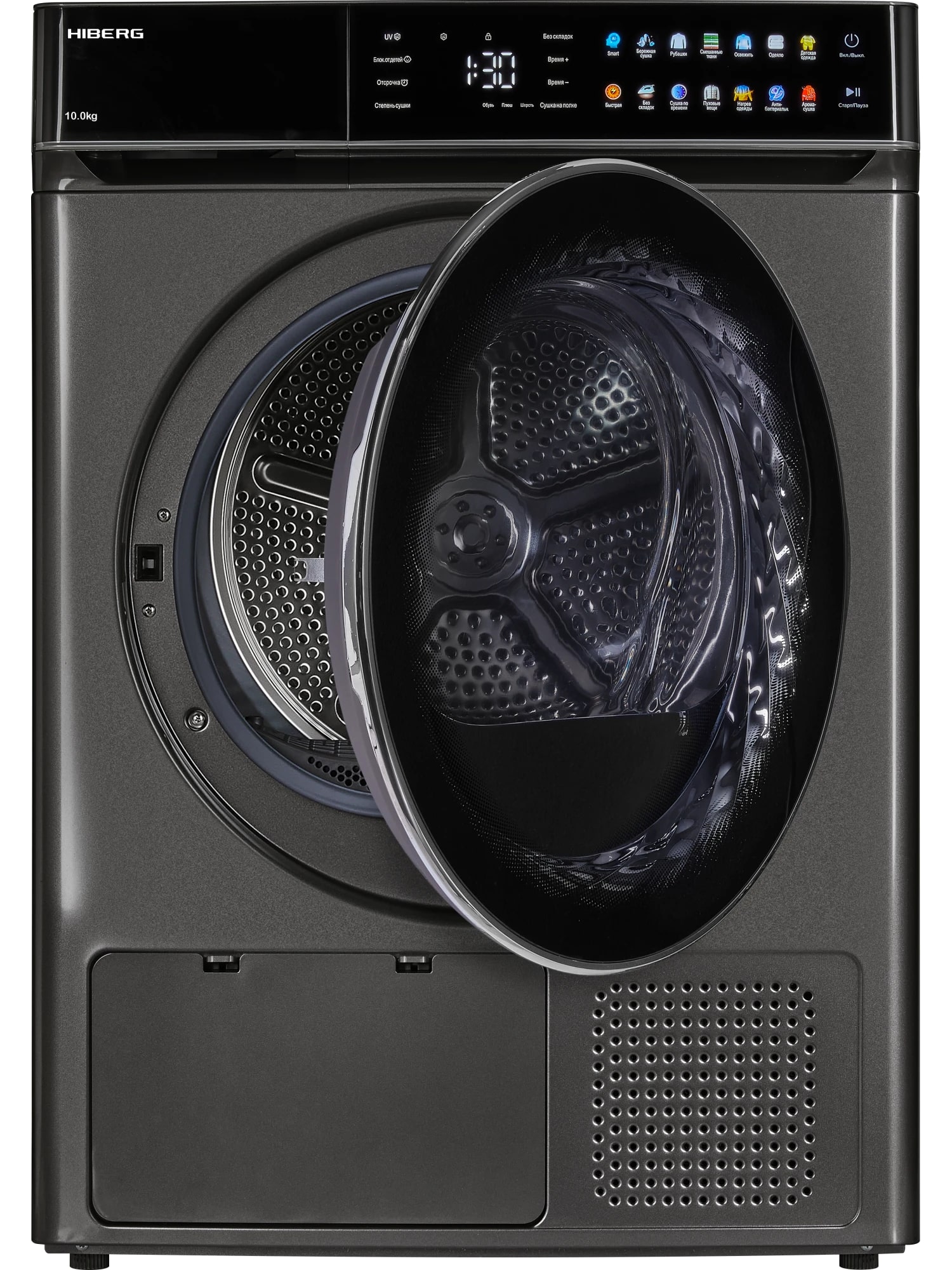 картинка Сушильная машина с тепловым насосом Hiberg HDQ11 - 10 SD  картинка Сушильная машина с тепловым насосом Hiberg HDQ11 - 10 SD