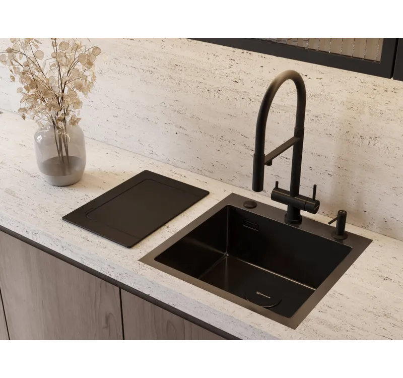 картинка Дозатор для мыла Omoikiri ОМ-02 под металл 