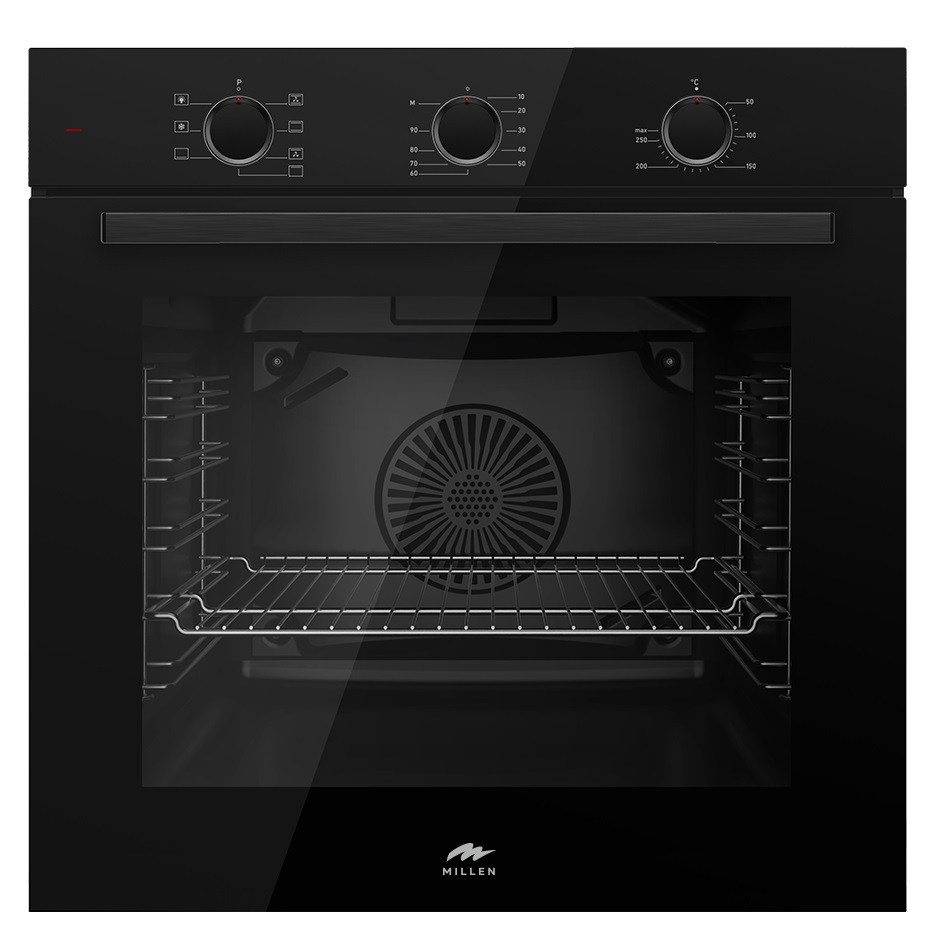 картинка Электрический духовой шкаф Millen MEO 6001 BB  картинка Электрический духовой шкаф Millen MEO 6001 BB