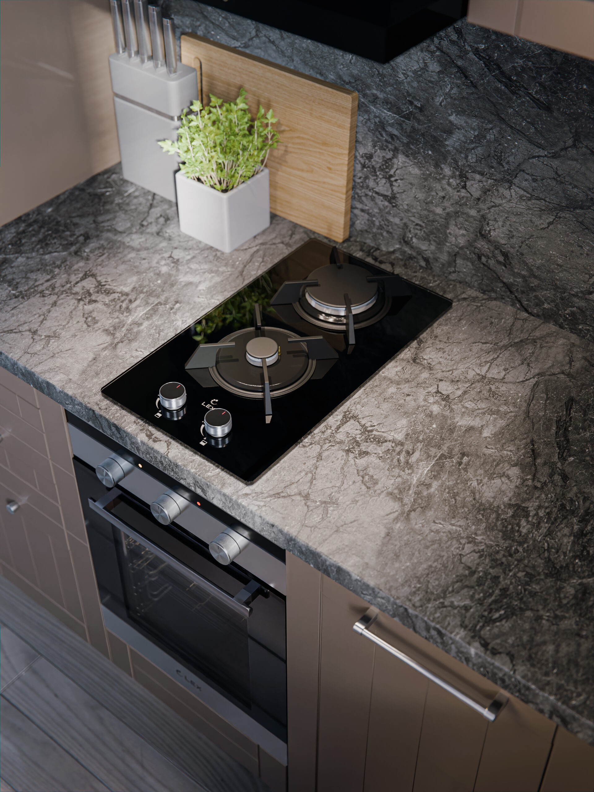 картинка |Discount| Варочная панель Lex GVG 323A BBL 