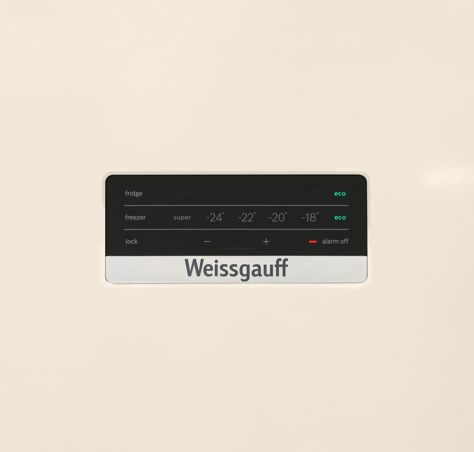 картинка Отдельностоящий холодильник Weissgauff WRK 2010 D Inverter NoFrost Beige 