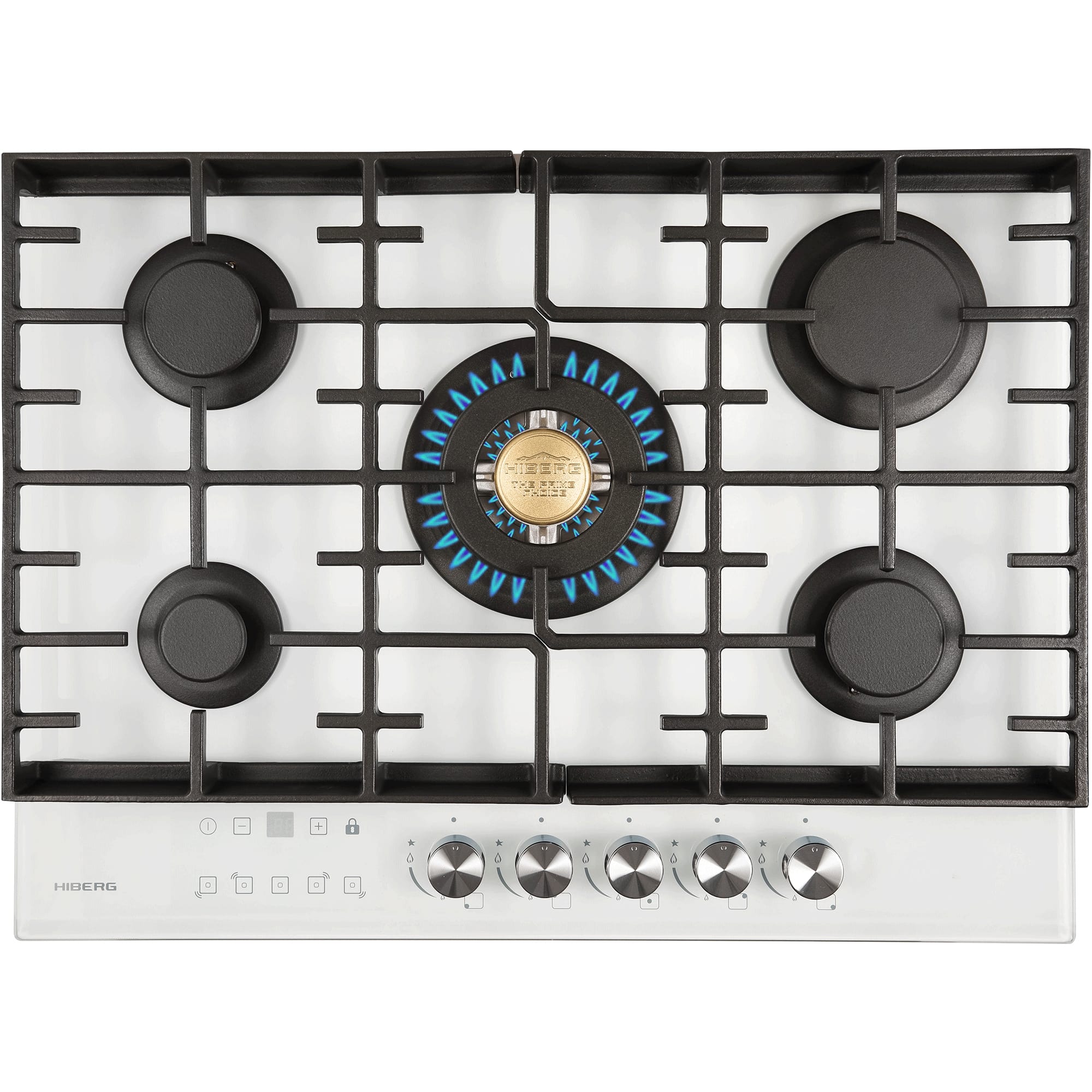 картинка Варочная панель Hiberg VM 7155 W  картинка Варочная панель Hiberg VM 7155 W