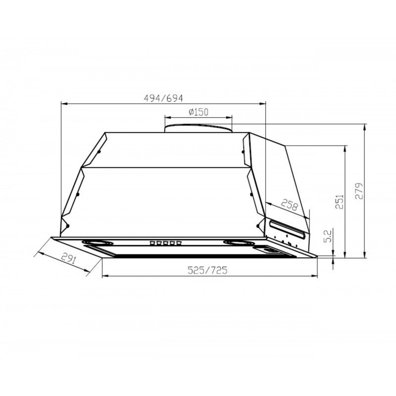 картинка Кухонная вытяжка Lex GS BLOC P 900 BLACK  картинка Кухонная вытяжка Lex GS BLOC P 900 BLACK