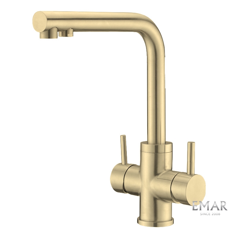 картинка Смеситель Oulin OL-8021 Matt Gold 