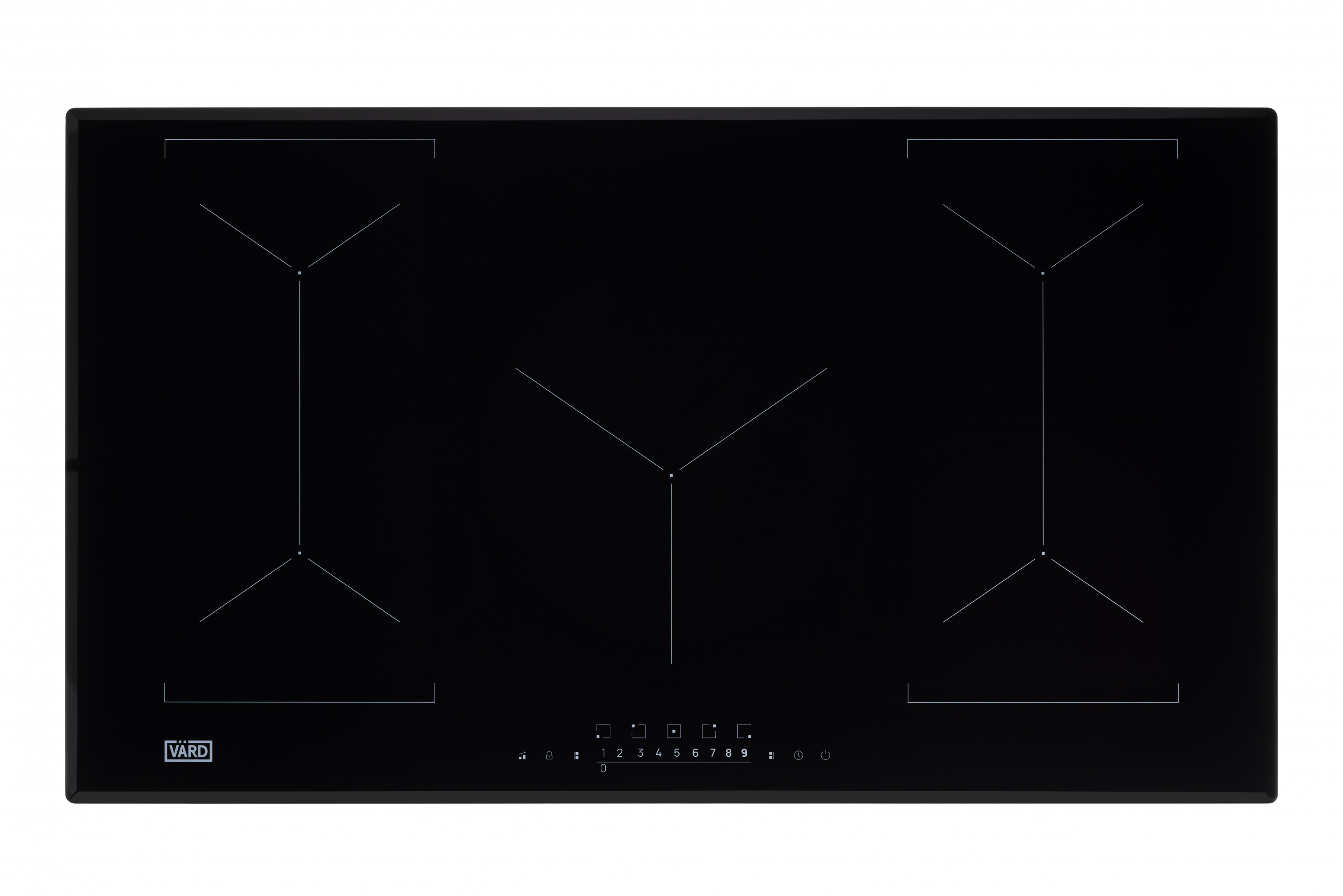 картинка Индукционная варочная панель Vard VHI9552K 