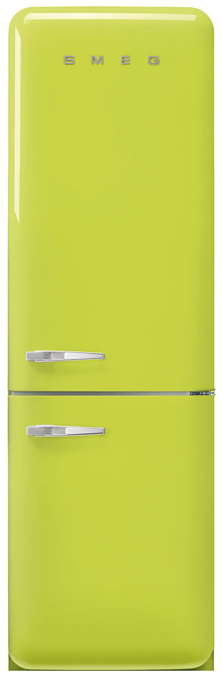 картинка Отдельностоящий холодильник Smeg FAB32RLI5 лайм  картинка Отдельностоящий холодильник Smeg FAB32RLI5 лайм