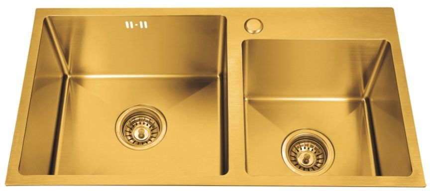 картинка Мойка для кухни Emar EMB-210 PVD Nano Golden 