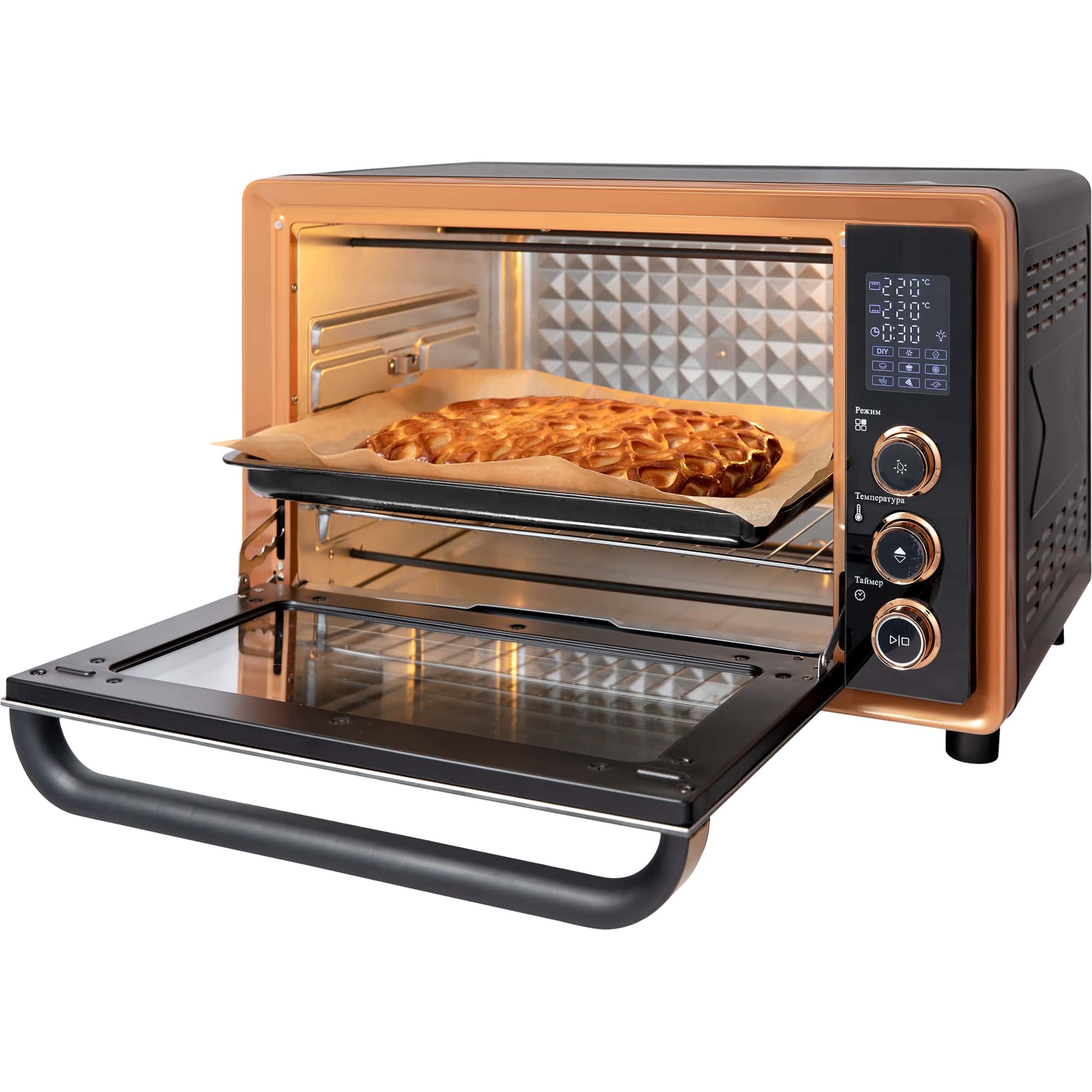 картинка Мини-печь Hiberg PR 400 GOLD MOON 