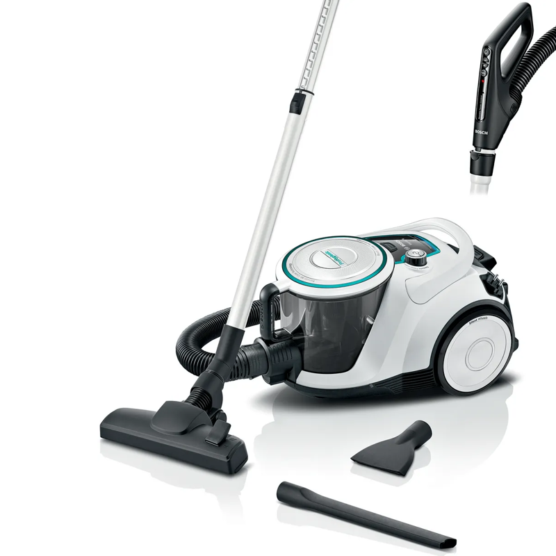 картинка Пылесос Bosch BGS41HYG1 белый  картинка Пылесос Bosch BGS41HYG1 белый