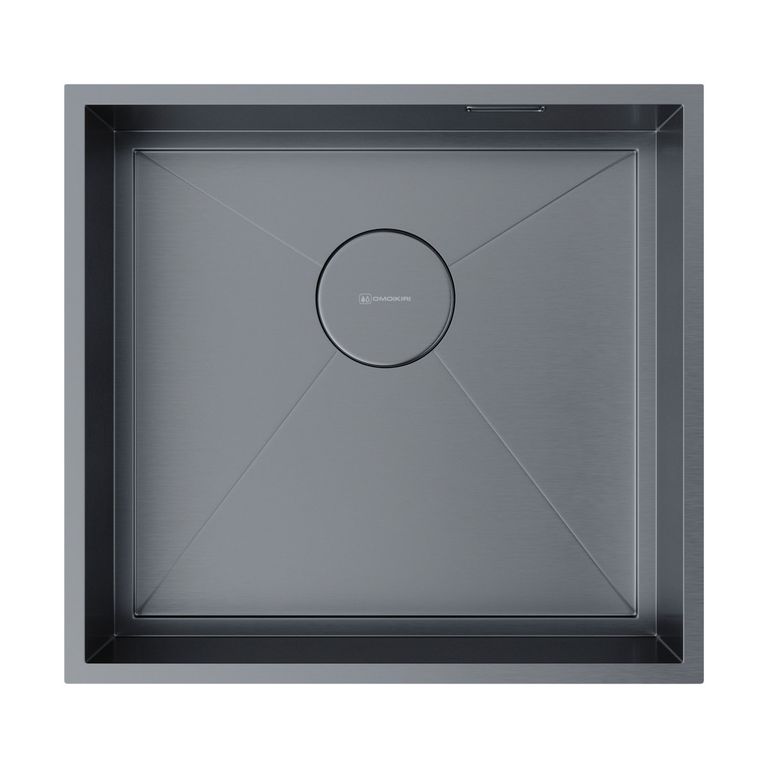 картинка Мойка Omoikiri KASEN 48-26 GM  картинка Мойка Omoikiri KASEN 48-26 GM