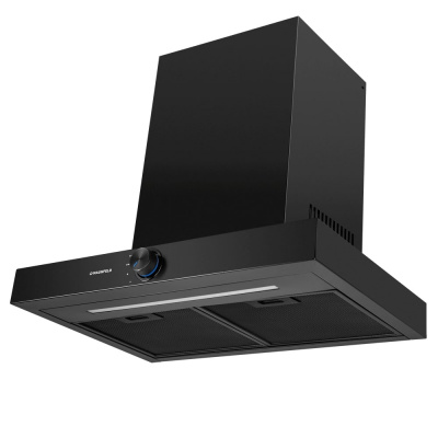 картинка Кухонная вытяжка Maunfeld Comfort 60 T чёрный  картинка Кухонная вытяжка Maunfeld Comfort 60 T чёрный