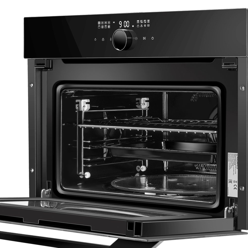картинка Электрический духовой шкаф с функцией СВЧ Maunfeld XCMO4418GB Glossy  картинка Электрический духовой шкаф с функцией СВЧ Maunfeld XCMO4418GB Glossy