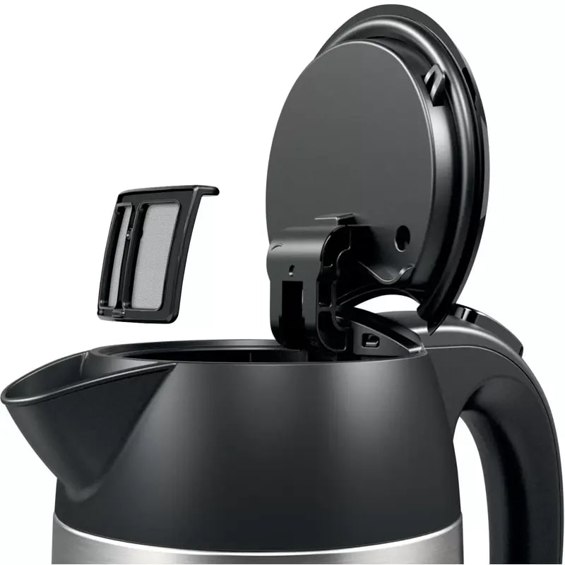 картинка Чайник электрический Bosch TWK3P420 нержавеющая сталь  картинка Чайник электрический Bosch TWK3P420 нержавеющая сталь