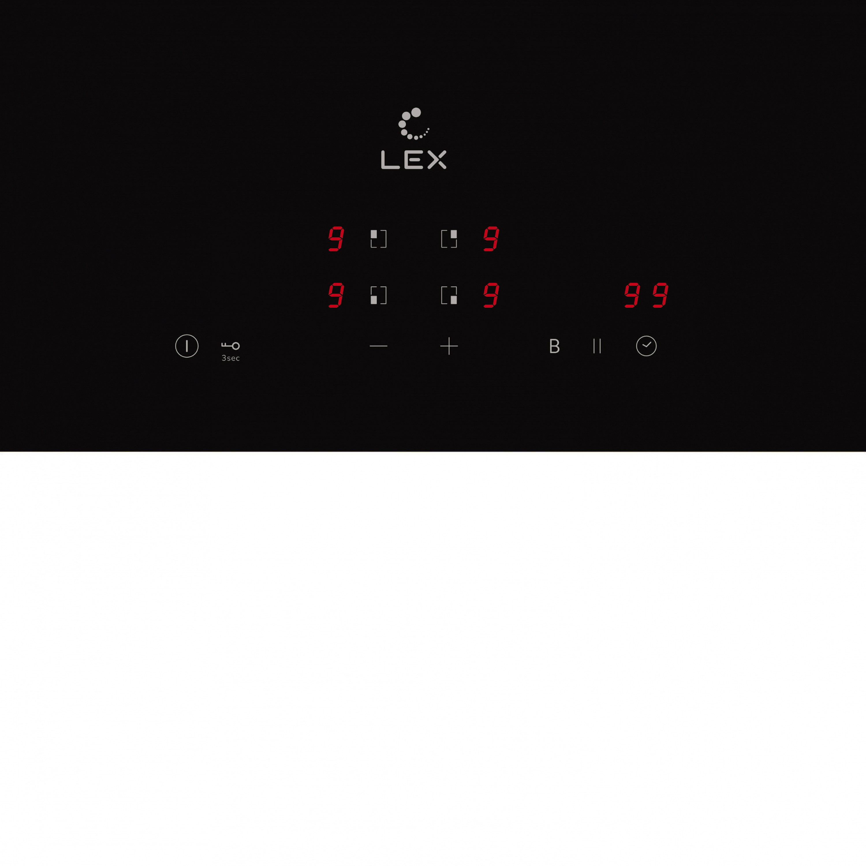 картинка Варочная панель Lex EVI 640A BL 