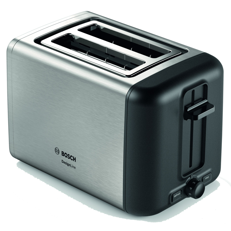 картинка Тостер Bosch TAT3P420 нержавеющая сталь 