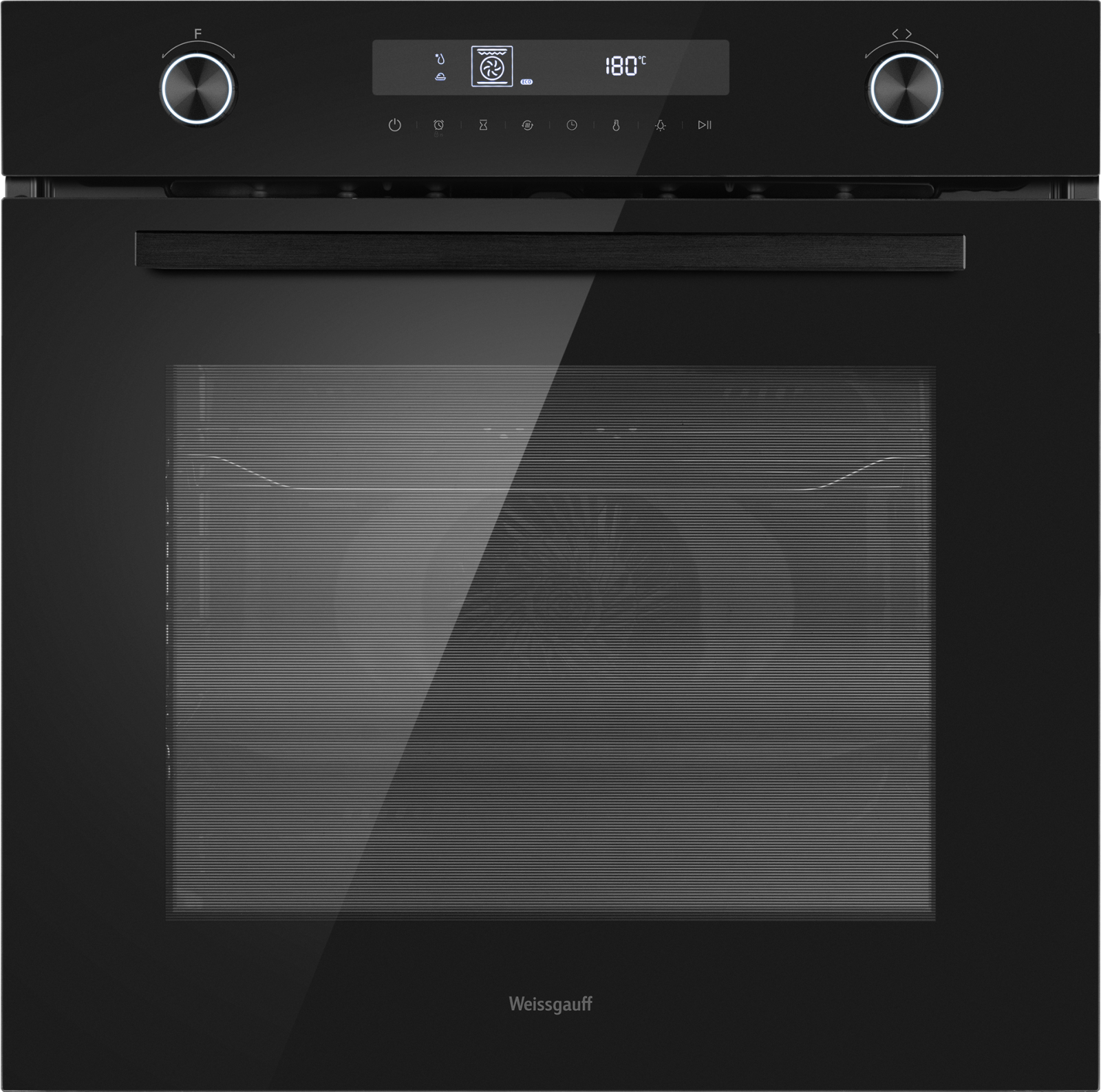 картинка Электрический духовой шкаф Weissgauff EOM 741 PDB Black Edition 
