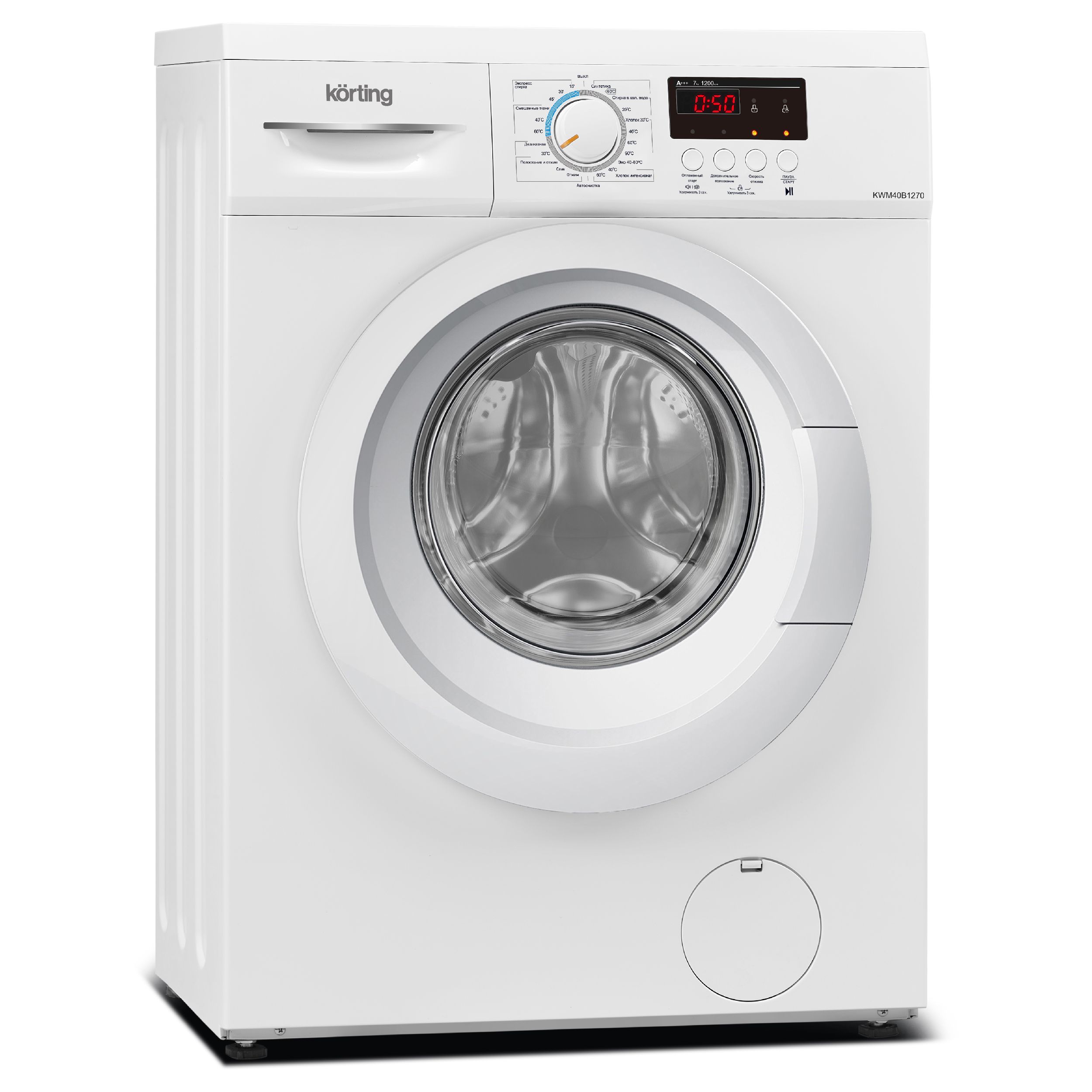 картинка Стиральная машина Korting KWM 40B1270  картинка Стиральная машина Korting KWM 40B1270
