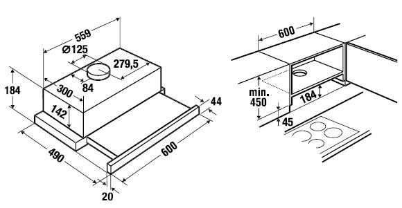 картинка Кухонная вытяжка Kuppersbusch DEF 6300.0 E 