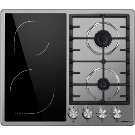 картинка Комбинированная варочная панель Maunfeld EEHS.642VC.3CS/KG 