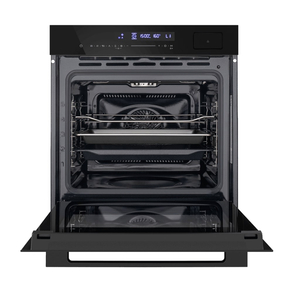 картинка Электрический духовой шкаф с паром Maunfeld MEOR7216STFB  картинка Электрический духовой шкаф с паром Maunfeld MEOR7216STFB