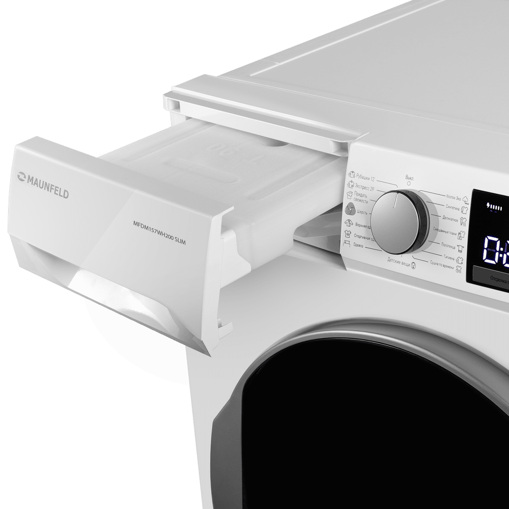 картинка Сушильная машина Maunfeld MFDM158WH300 HP SLIM 