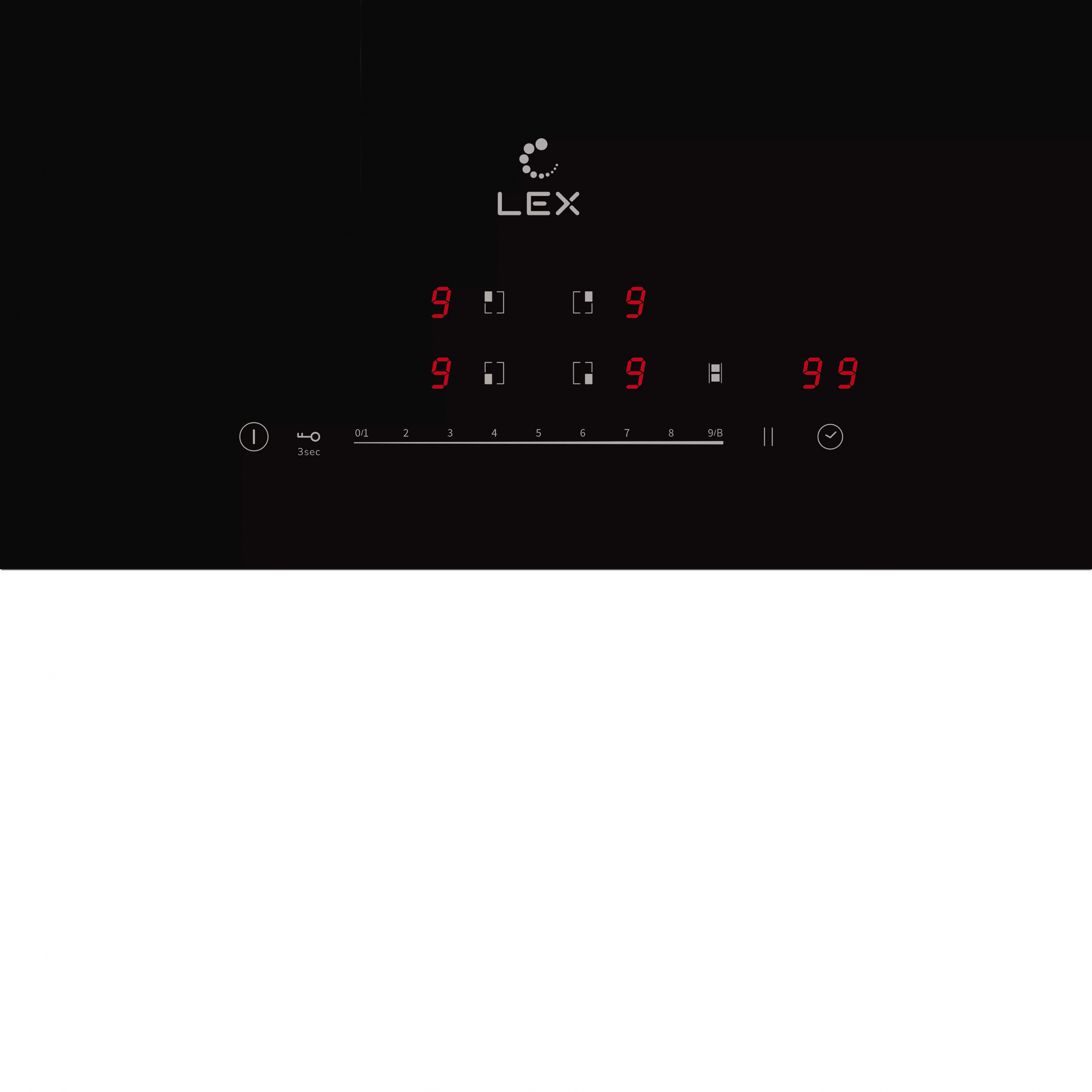 картинка Варочная панель Lex EVI 641B BL  картинка Варочная панель Lex EVI 641B BL