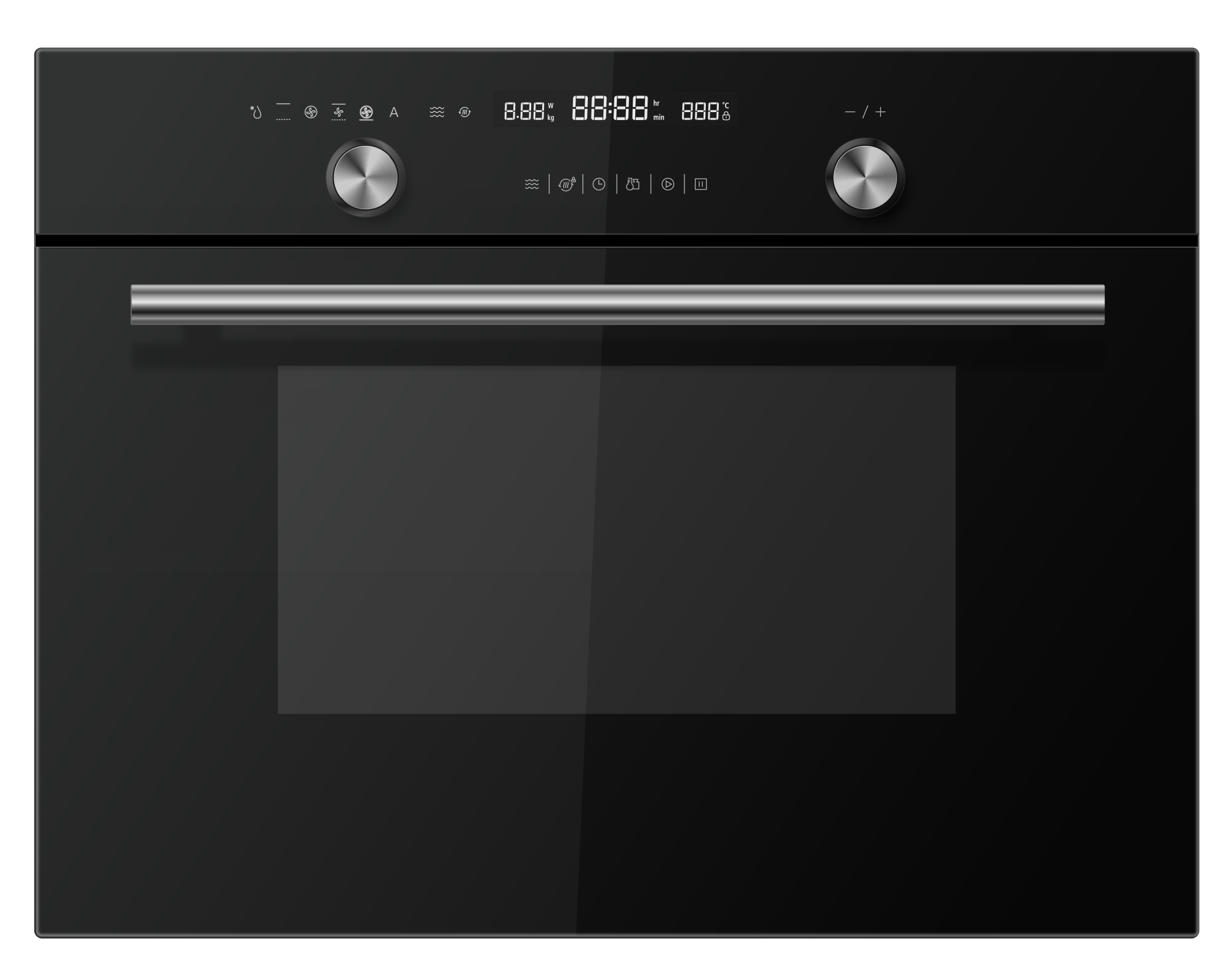картинка Электрический духовой шкаф с функцией СВЧ Midea TF944EG9-BL  картинка Электрический духовой шкаф с функцией СВЧ Midea TF944EG9-BL