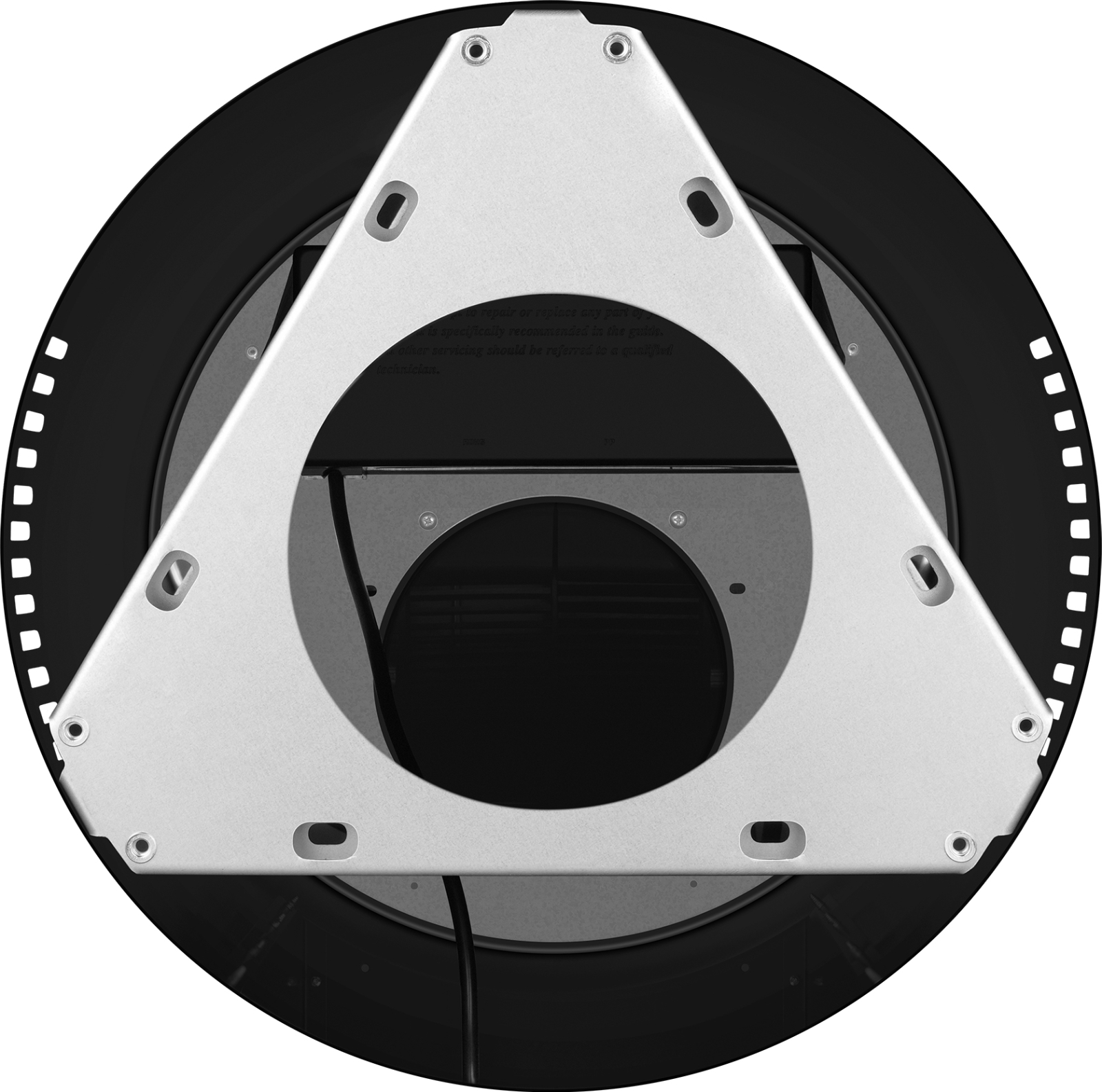 картинка Кухонная вытяжка островная Weissgauff Tubus 1400 Black Edition 