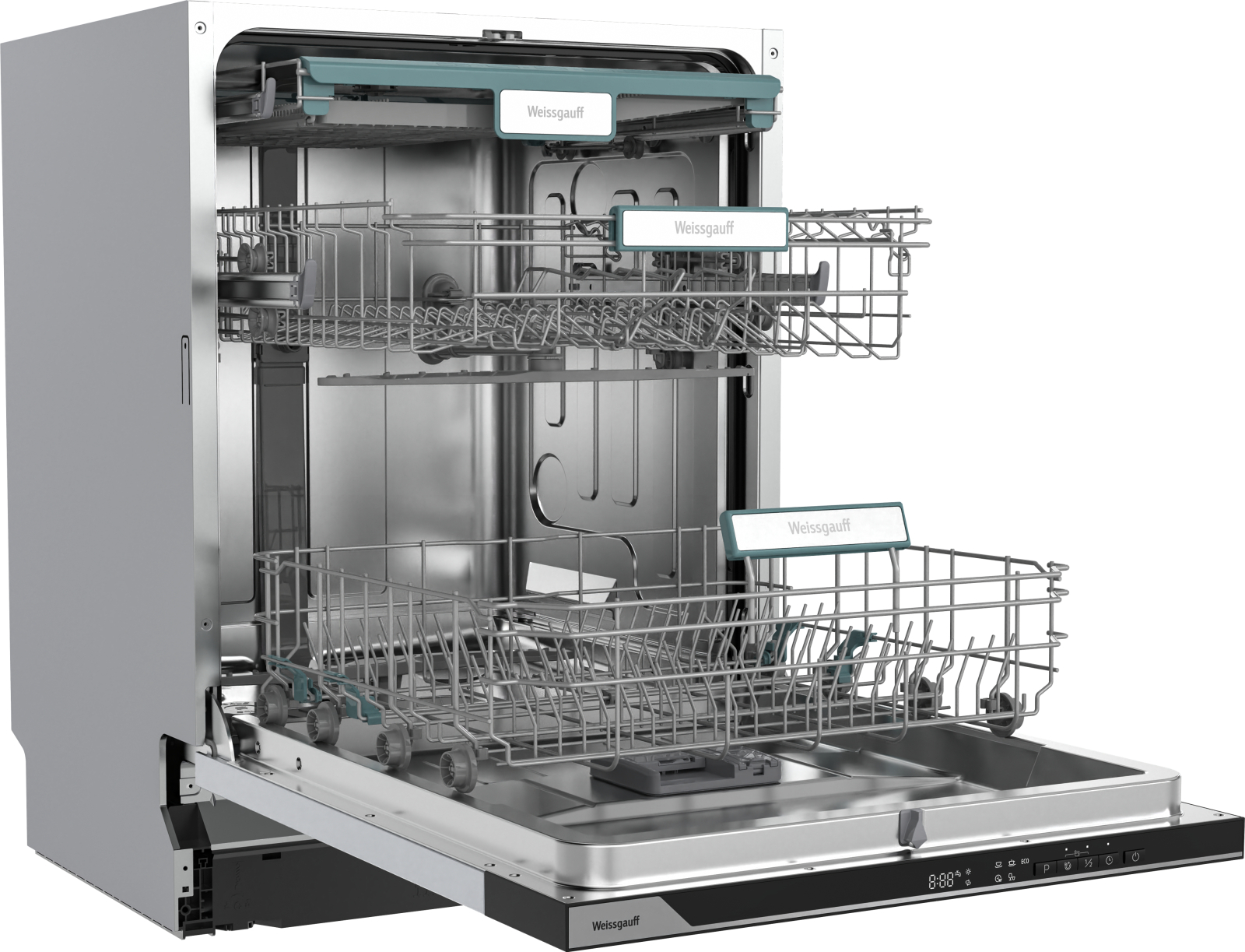 картинка Посудомоечная машина Weissgauff BDW 6035 Autoopen Timer Floor 