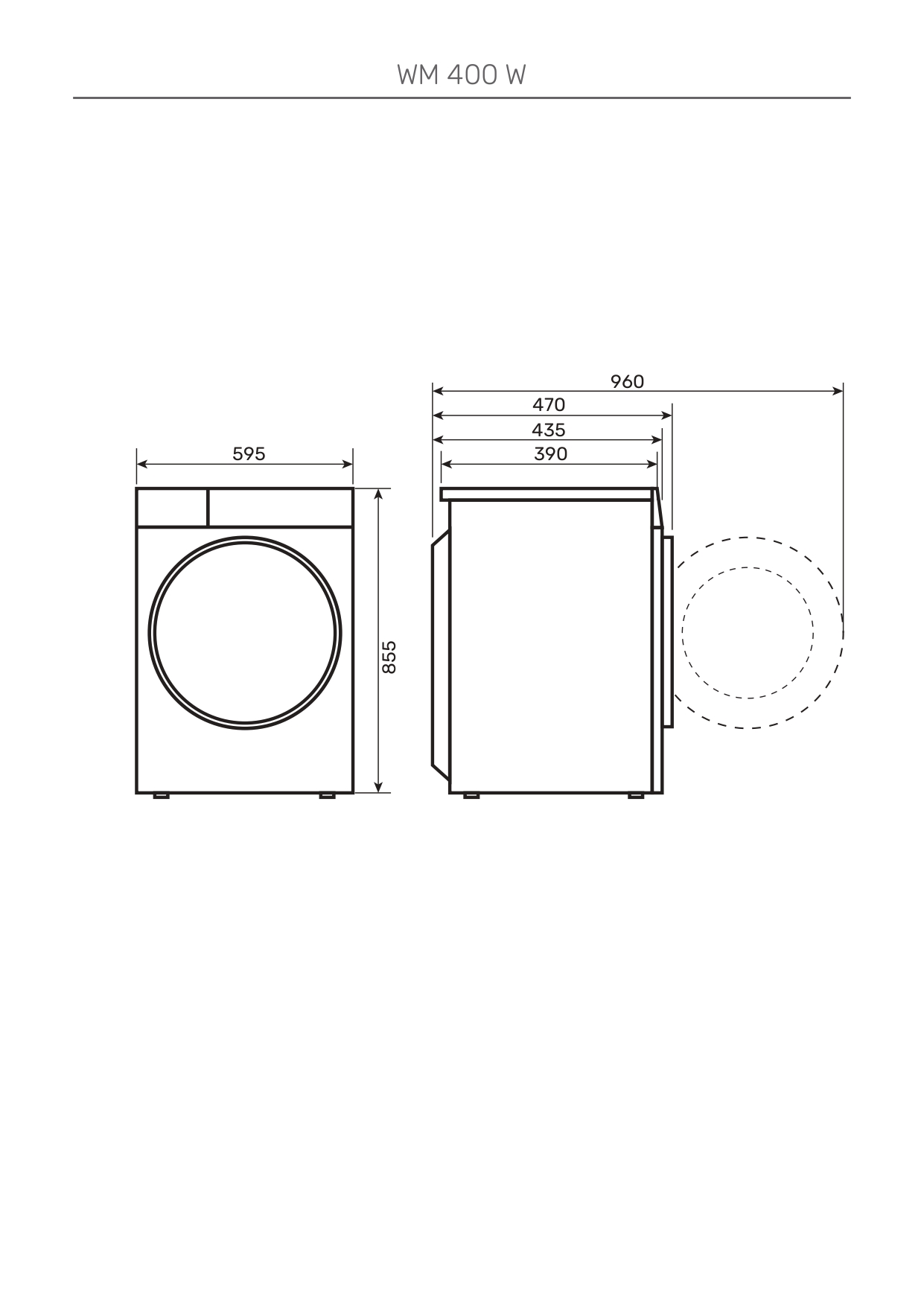 картинка Стиральная машина с паром Kuppersberg WM 400 W  картинка Стиральная машина с паром Kuppersberg WM 400 W