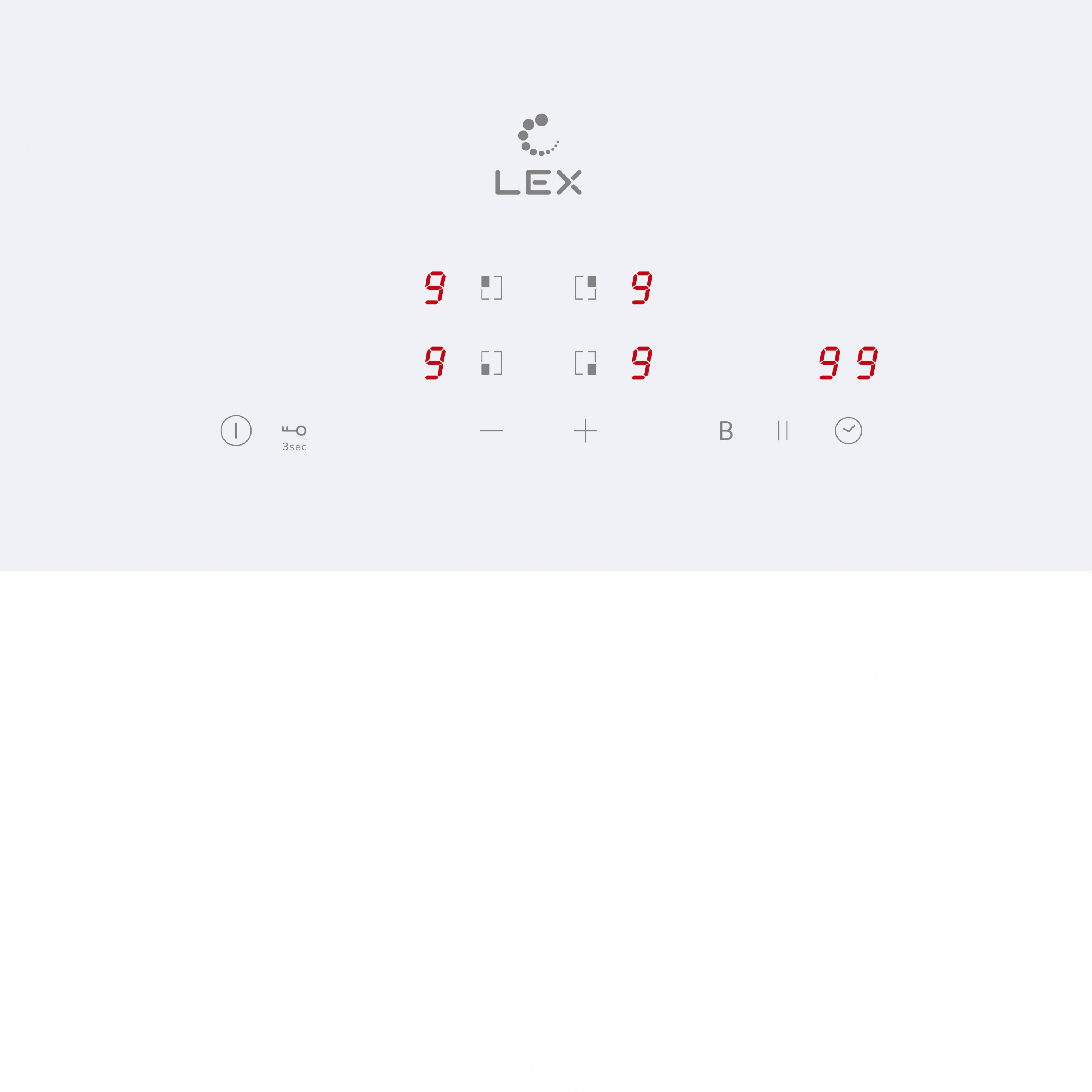 картинка Варочная панель Lex EVI 640A WH 