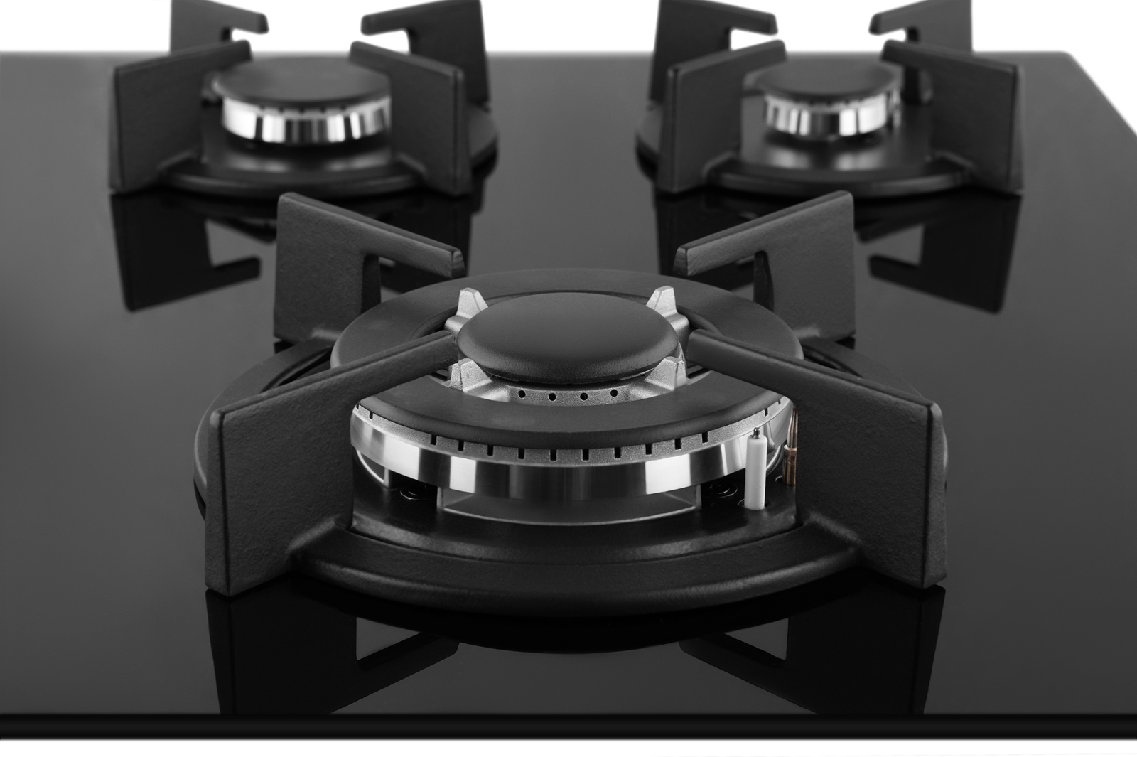 картинка Газовая варочная панель Weissgauff HGG 631 BG 