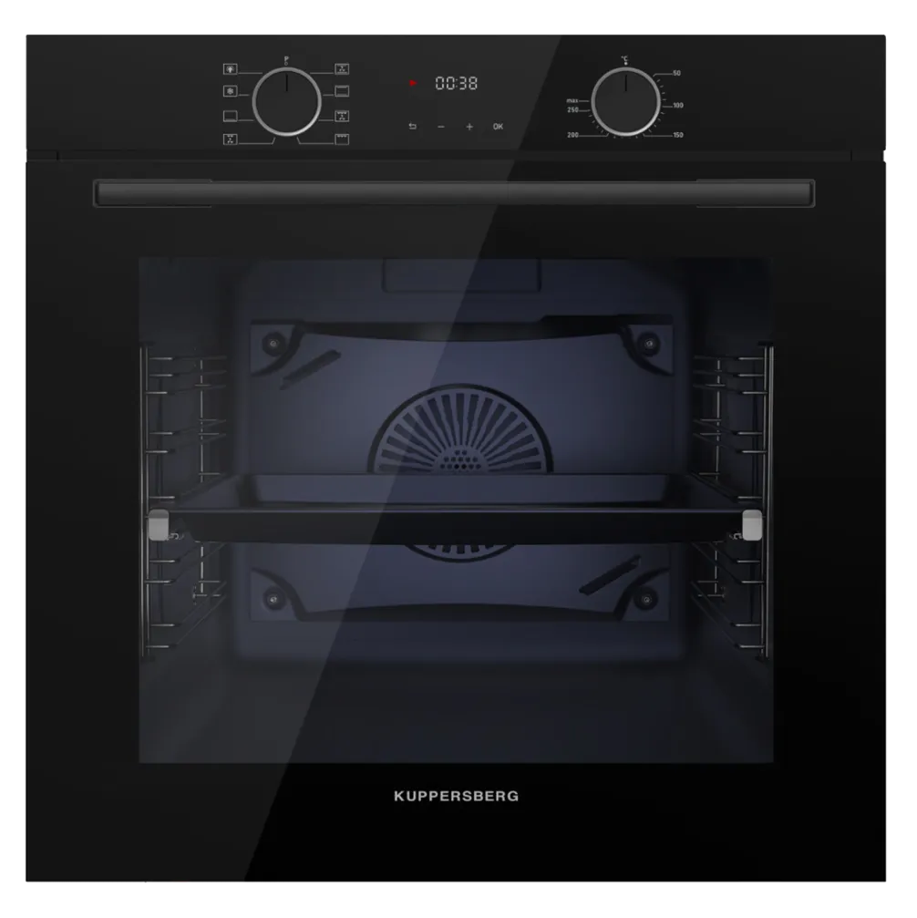 картинка Электрический духовой шкаф Kuppersberg HF 608 Black 