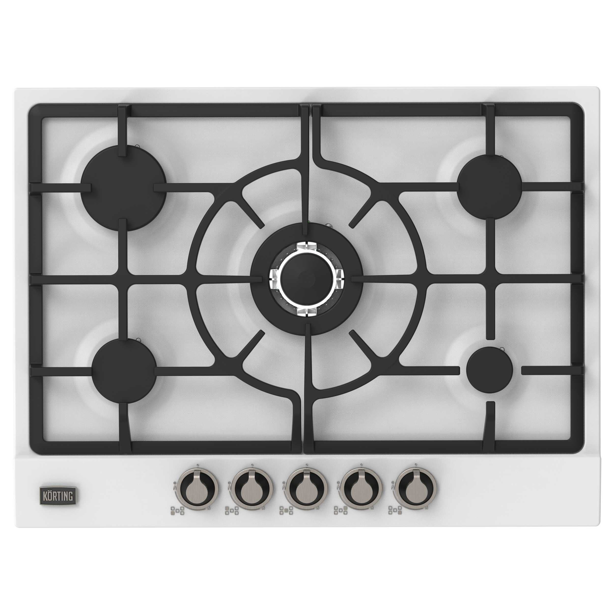 картинка Варочная панель Korting HG 761 CTSI античный белый 