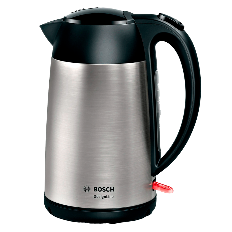 картинка Чайник электрический Bosch TWK3P420 нержавеющая сталь  картинка Чайник электрический Bosch TWK3P420 нержавеющая сталь