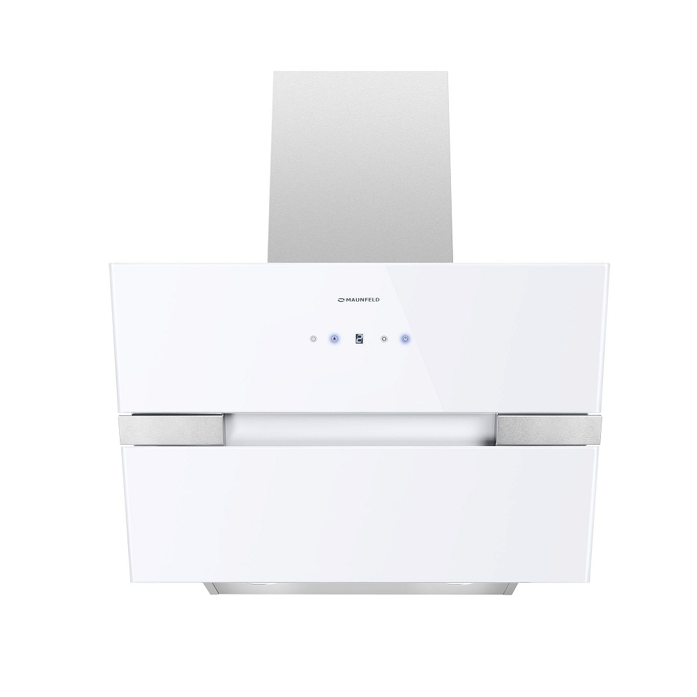 картинка Кухонная вытяжка Maunfeld MERSEY 60 INOX GLASS WHITE  картинка Кухонная вытяжка Maunfeld MERSEY 60 INOX GLASS WHITE