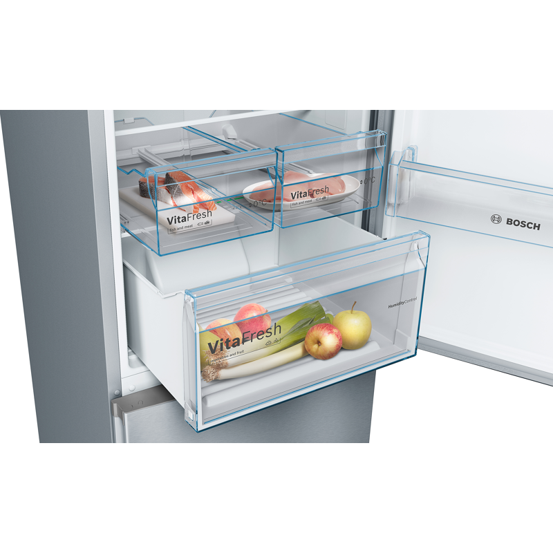 картинка Отдельностоящий холодильник Bosch KGN39XI30U нержавеющая сталь  картинка Отдельностоящий холодильник Bosch KGN39XI30U нержавеющая сталь