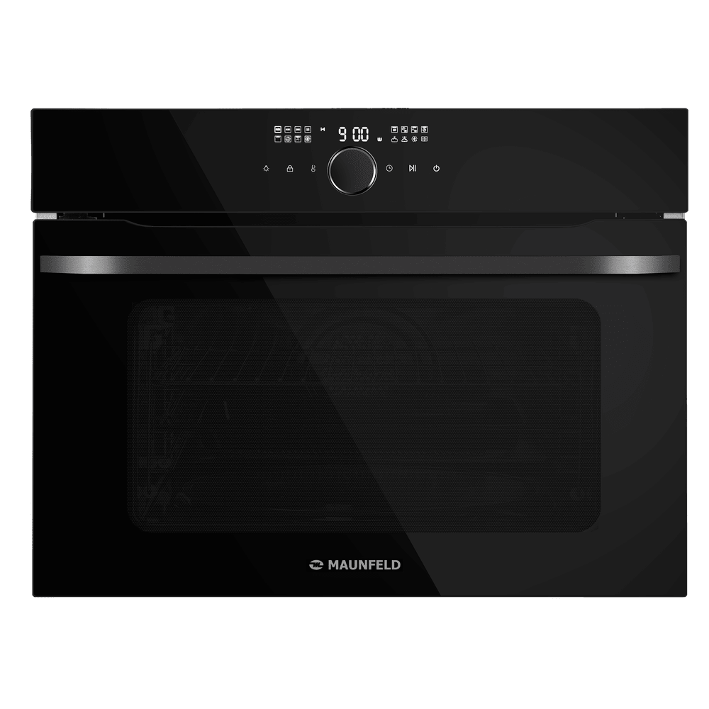 картинка Электрический духовой шкаф с функцией СВЧ Maunfeld XCMO4418GB Glossy  картинка Электрический духовой шкаф с функцией СВЧ Maunfeld XCMO4418GB Glossy