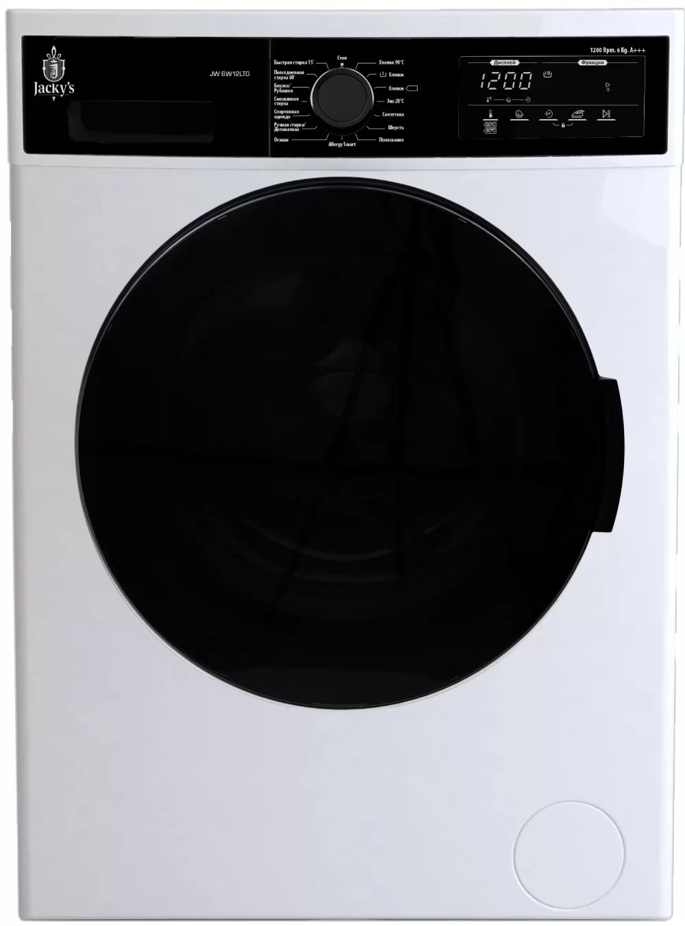 картинка Стиральная машина Jacky's JW 6W12LT0  картинка Стиральная машина Jacky's JW 6W12LT0