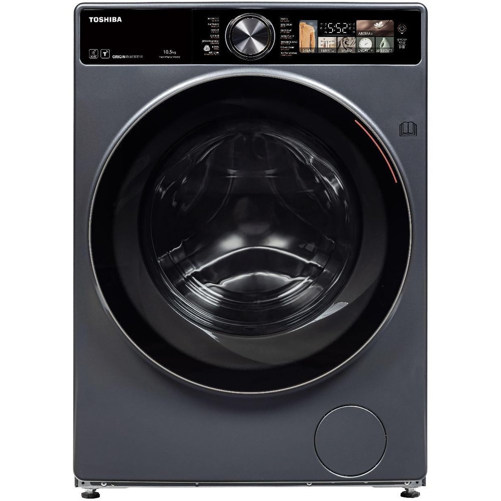 картинка Стиральная машина с паром Toshiba TW-T25BZU115MWRU(MG) серый 