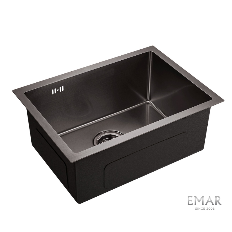 картинка Мойка для кухни Emar EMB-132 PVD Nano Dark  картинка Мойка для кухни Emar EMB-132 PVD Nano Dark