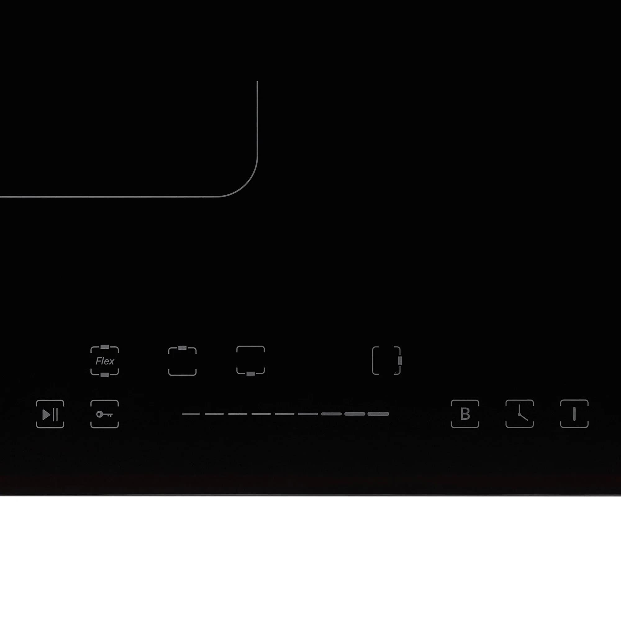 картинка Индукционная варочная панель ERDE 45 BL 3BFTS 