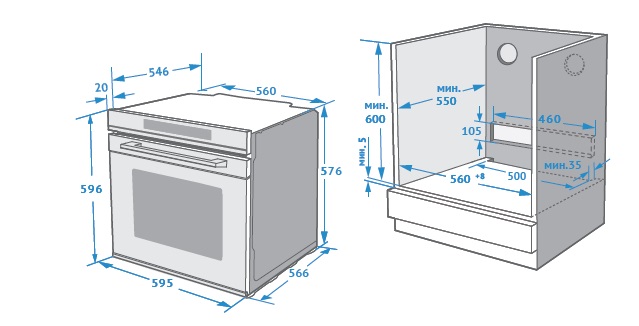 картинка Электрический духовой шкаф Kuppersberg HT 613 BLACK 