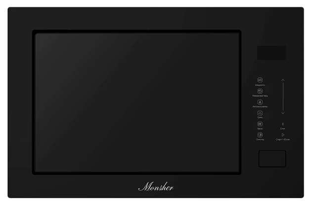 картинка Микроволновая печь встраиваемая Monsher MMH 1025 Noir 