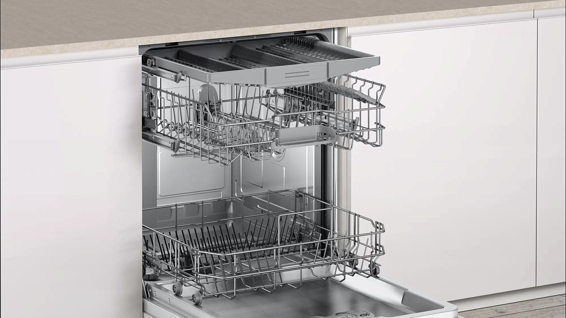 картинка Посудомоечная машина встраиваемая Bosch SMV25EX00E  картинка Посудомоечная машина встраиваемая Bosch SMV25EX00E