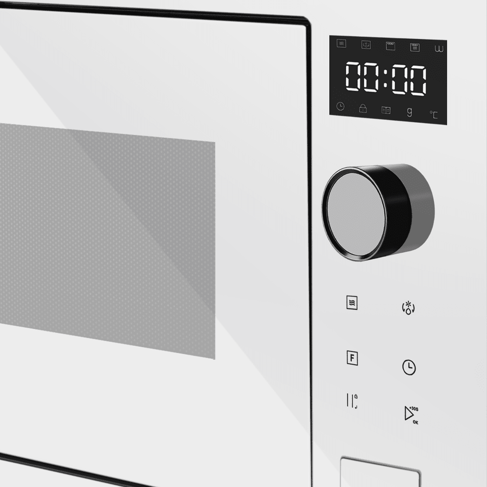 картинка Микроволновая печь Maunfeld XBMO251GW Glossy  картинка Микроволновая печь Maunfeld XBMO251GW Glossy