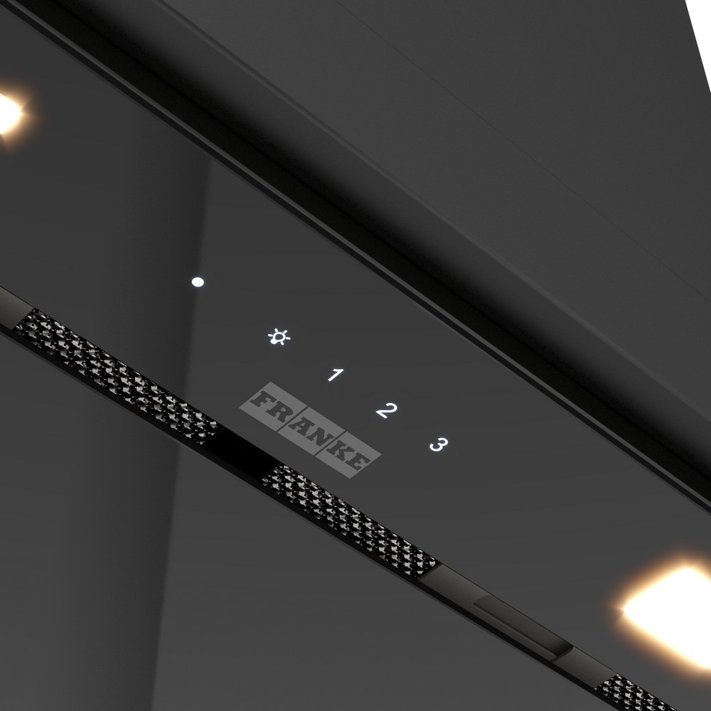 картинка Кухонная вытяжка полновстраиваемая Franke EVO 60 BK 