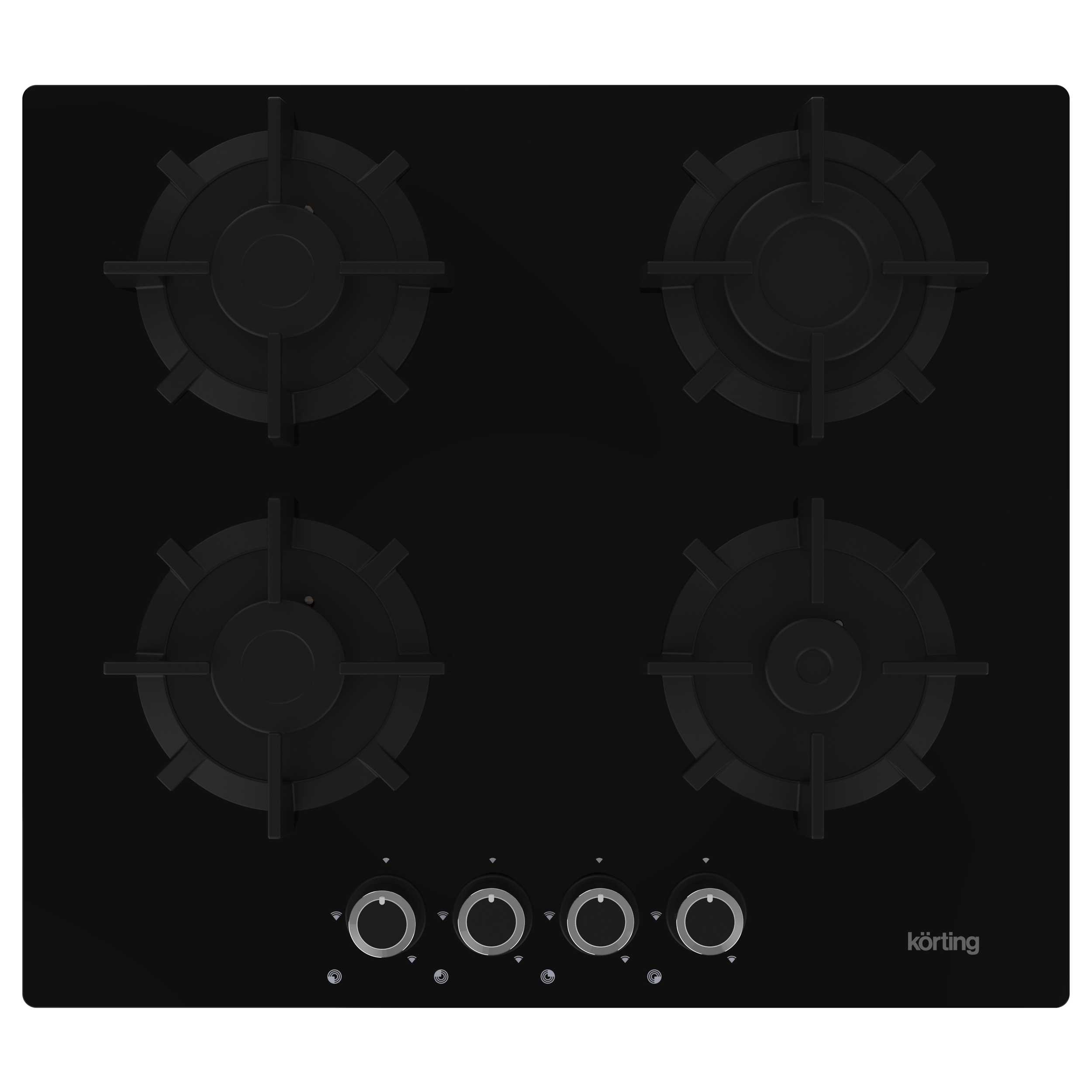 картинка Газовая стеклянная варочная панель HGG 6420 CN 