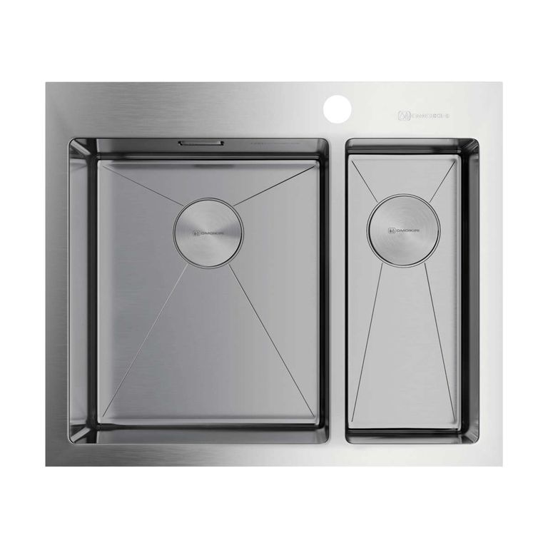 картинка Мойка Omoikiri AKISAME 60-2-IN-L  картинка Мойка Omoikiri AKISAME 60-2-IN-L