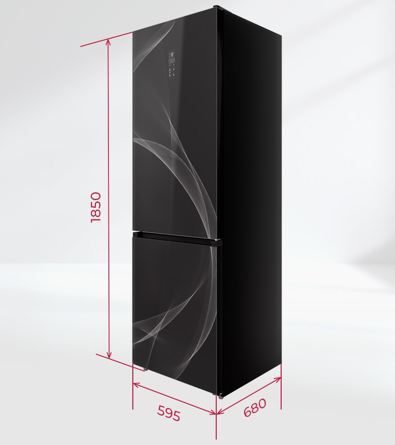 картинка Отдельностоящий холодильник Lex LKB185BLGIDMax Wind 